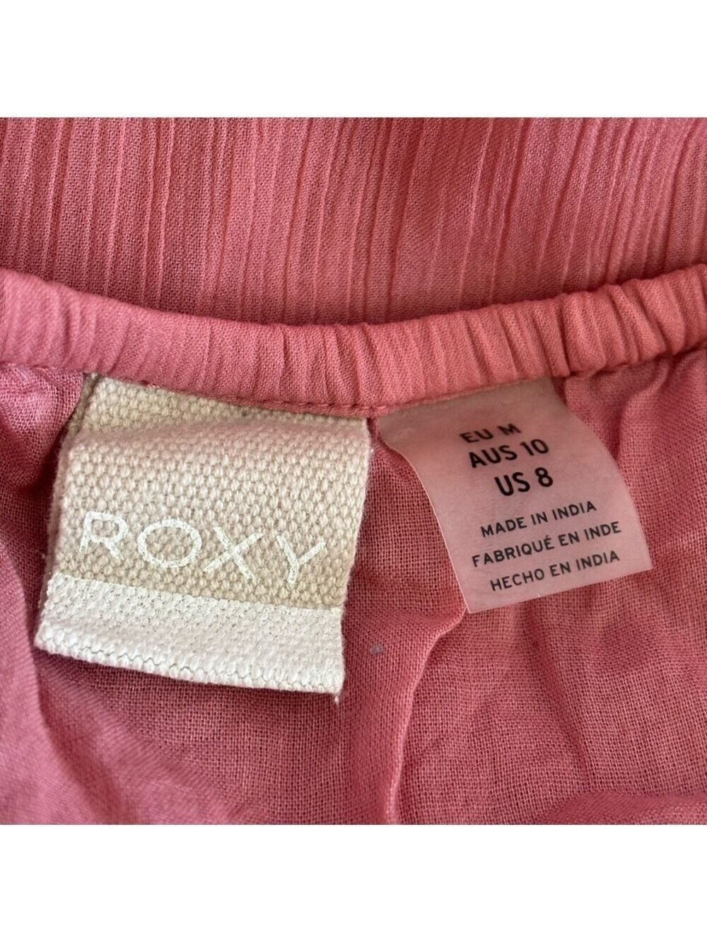 Roxy Pink Halter Maxi Dress Size 8 | Side Zip | EUC | Flowy & Feminine - Picture 11 of 14